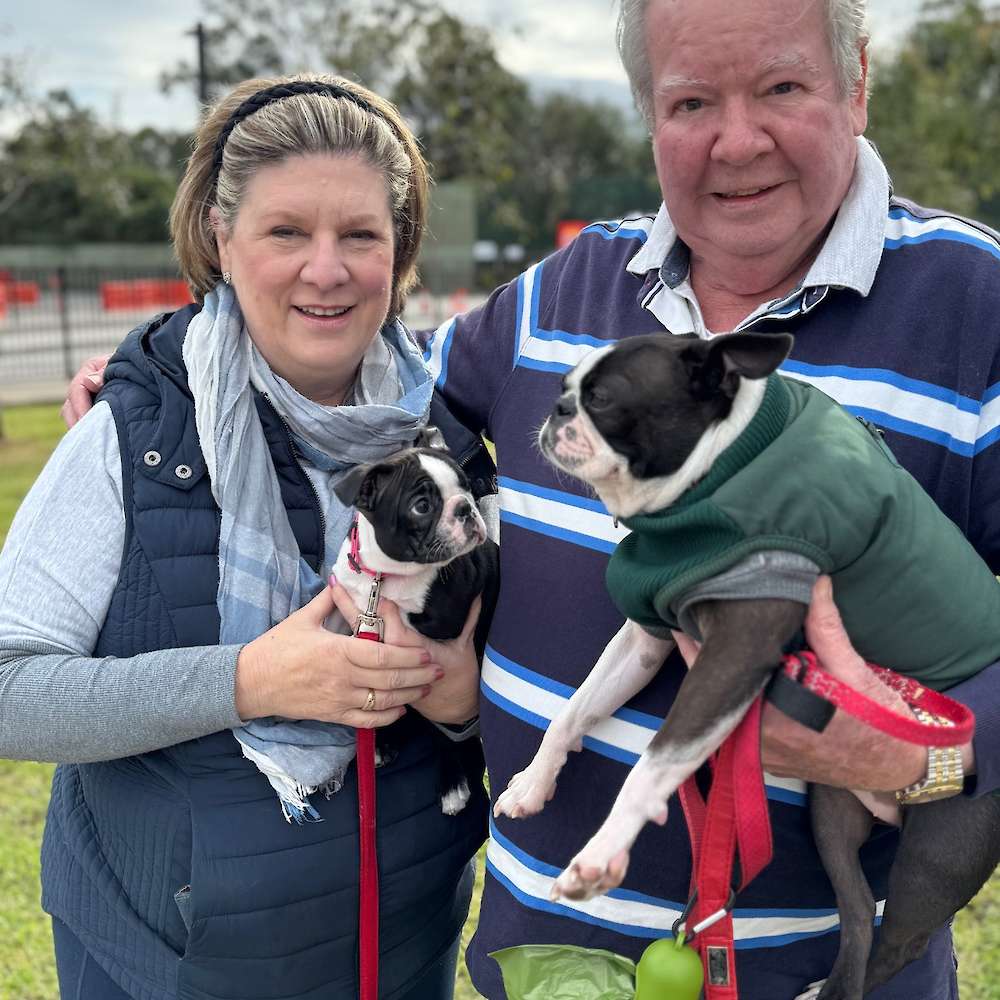 Billy and his Imxquisit big sister Roxy with mum Mandy and dad Gary on 'Gotcha Day'.