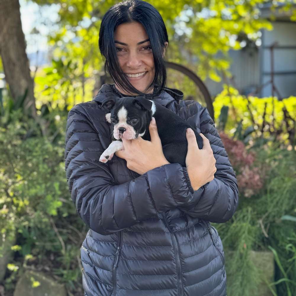 Max was a wonderful surprise for Assien's girls. A well kept secret.